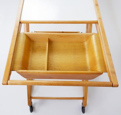 Mobilo Pe03 Serving Trolley by Cees Braakman for Pastoe, 1950s-NYF-2018951