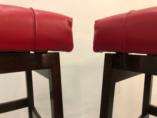 Mod. 112 Stools by Gianfranco Frattini for Cassina, 1960s, Set of 2-DPP-1251615