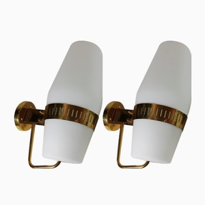 Mod. 2078 Wall Lamps from Stilnovo, Italy, 1950s, Set of 2-HNE-1298413