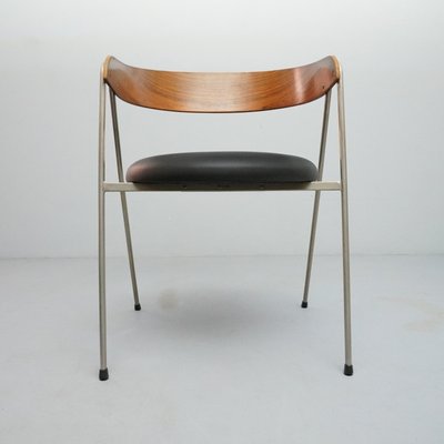 Mod. 702/2 Chairs in Rosewood, Leather & Steel by Roland Rainer for Wilkhahn, 1965, Set of 2-RST-1166548