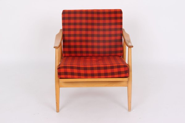 Model 1246 Armchair by Bergmanns Møbelfabrik for Buchenholz, 1960s-DQ-1739661