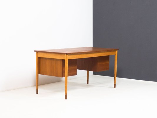 Model 130 Desk in Teak and Beech by Børge Mogensen for Søborg Møbelfabrik-YS-1739610