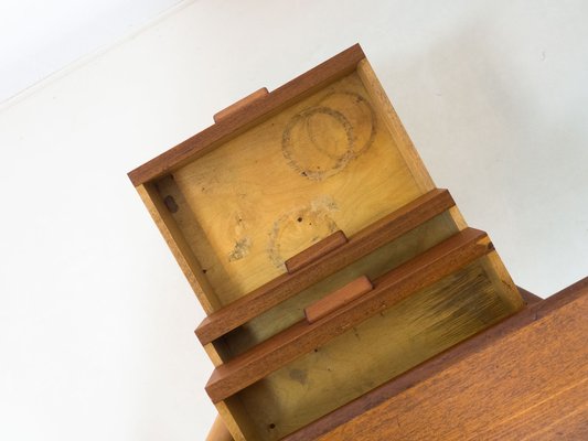 Model 130 Desk in Teak and Beech by Børge Mogensen for Søborg Møbelfabrik-YS-1739610