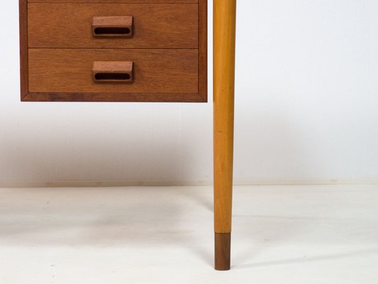 Model 130 Desk in Teak and Beech by Børge Mogensen for Søborg Møbelfabrik-YS-1739610