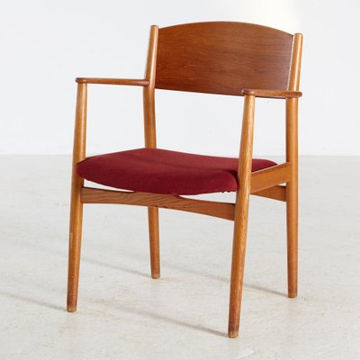 Model 147 Teak Armchair by Børge Mogensen for Søborg Furniture Factory, 1960s-CI-1369885