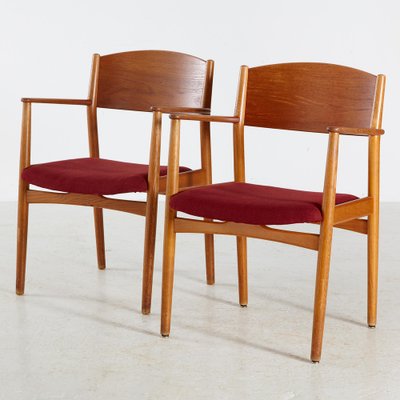 Model 147 Teak Armchair by Børge Mogensen for Søborg Furniture Factory, 1960s-CI-1369885