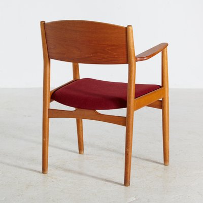 Model 147 Teak Armchair by Børge Mogensen for Søborg Furniture Factory, 1960s-CI-1369885