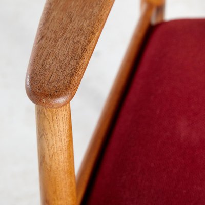 Model 147 Teak Armchair by Børge Mogensen for Søborg Furniture Factory, 1960s-CI-1369885