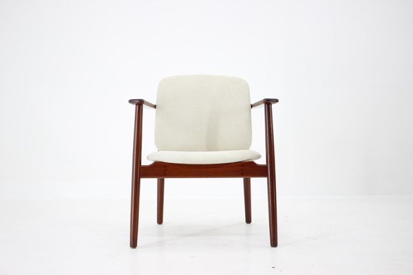 Model 165 Teak Armchair by Børge Mogensen for Søborg Furniture, 1960s-TZ-844079