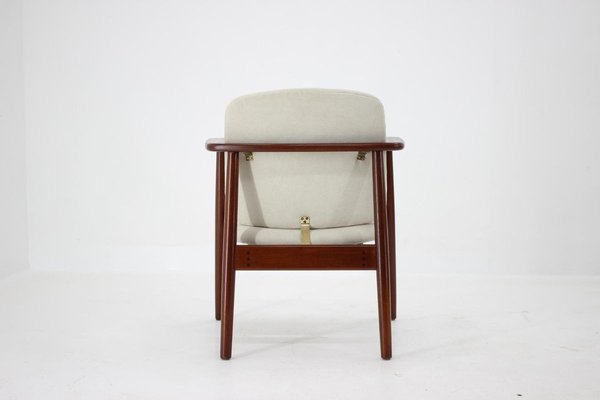 Model 165 Teak Armchair by Børge Mogensen for Søborg Furniture, 1960s-TZ-844079