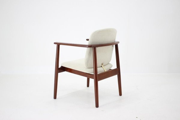 Model 165 Teak Armchair by Børge Mogensen for Søborg Furniture, 1960s-TZ-844079