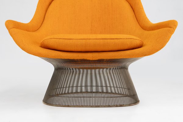 Model 1705 Easy Chair and Ottoman Set by Warren Platner for Knoll, 1966, Set of 2-YSY-2027237