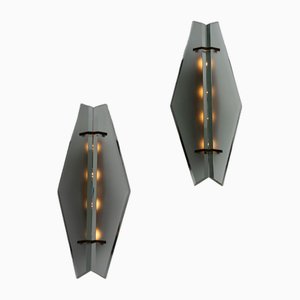 Model 1943 Sconces attributed to Max Ingrand for Fontana Arte, Italy, 1961, Set of 2-NVG-2018632