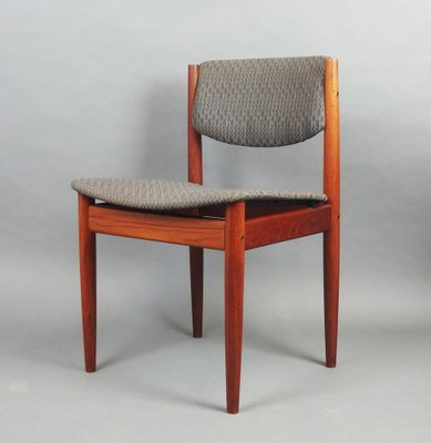 Model 197 Dining Chairs by Finn Juhl for France & Søn / France & Daverkosen, 1960s, Set of 6-LW-1734264