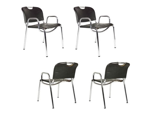 Model 2062 Dining Chairs by Achille Castiglioni & Marcello Malein for Zanotta, 1967, Set of 4-RD-1802064