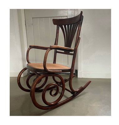 Model 221 Rocking Chair from Thonet, Austria, Early 20th Century-IVH-1817724