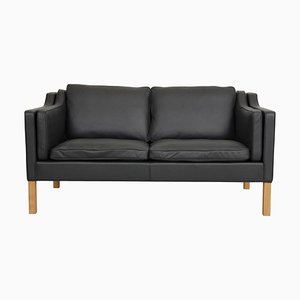 Model 2212 2-Seater Sofa in Leather by Børge Mogensen for Fredericia-MTD-1400818