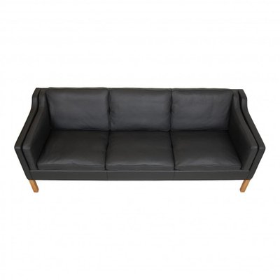 Model 2213 3-Seater Sofa in Leather by Børge Mogensen for Fredericia-MTD-1400817