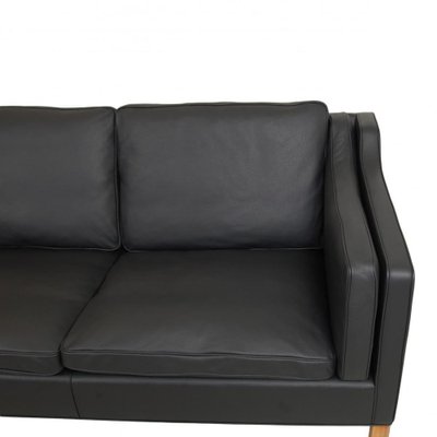 Model 2213 3-Seater Sofa in Leather by Børge Mogensen for Fredericia-MTD-1400817