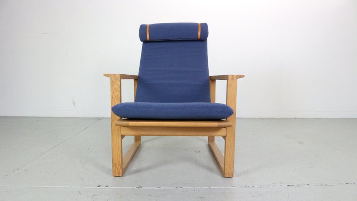 Model 2254 Lounge Chair and 2248 Footstool attributed to Børge Mogensen for Fredericia, Denmark, 1950s, Set of 2-DT-2026196