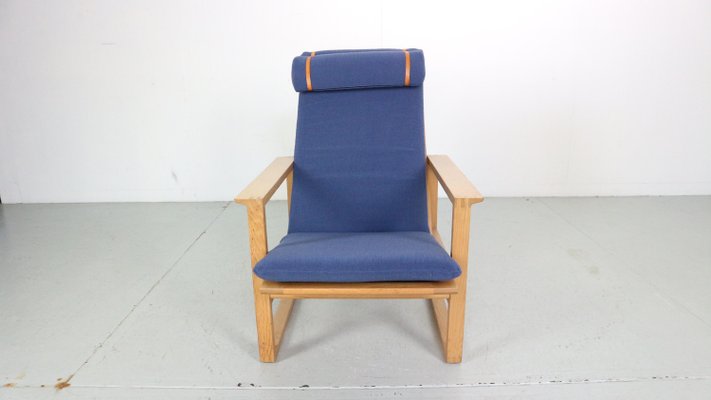 Model 2254 Lounge Chair and 2248 Footstool attributed to Børge Mogensen for Fredericia, Denmark, 1950s, Set of 2-DT-2026196