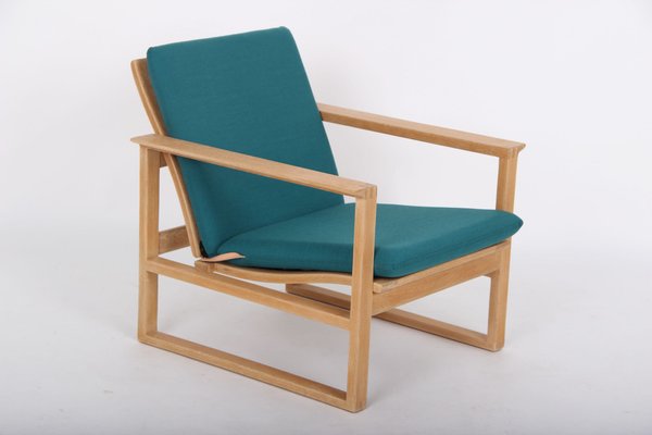 Model 2256 Armchair in Light Oak and Fabric by Børge Mogensen for Fredericia-DQ-1114990