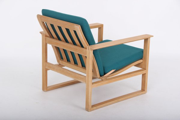 Model 2256 Armchair in Light Oak and Fabric by Børge Mogensen for Fredericia-DQ-1114990