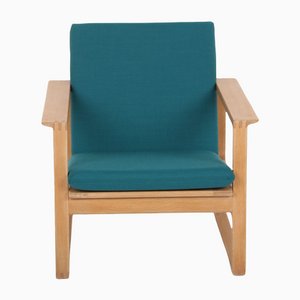 Model 2256 Armchair in Light Oak and Fabric by Børge Mogensen for Fredericia-DQ-1114990