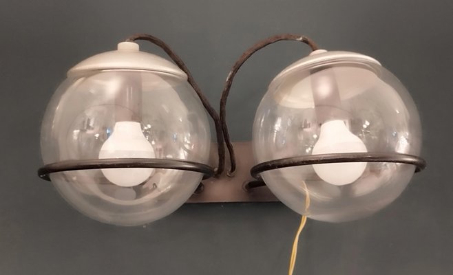 Model 238/2 Wall Lamps attributed to Gino Sarfatti, Italy, 1960s, Set of 2-YUW-1790068