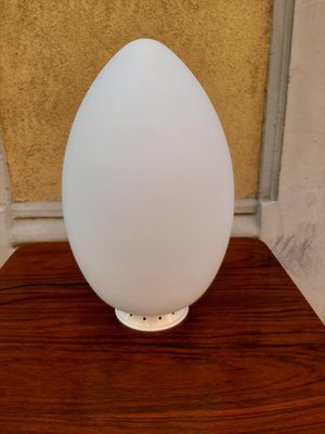 Model 2646/1 Opal Glass Table Lamp by Ben Swildens for Fontana Arte, 2000s-OHK-775143