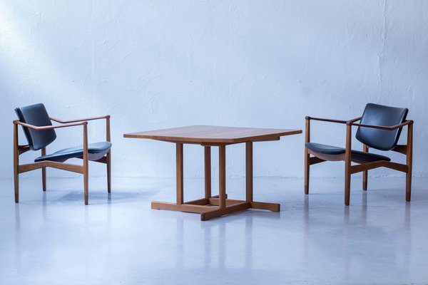 Model 271 Coffee Table by Børge Mogensen for Fredericia, 1950s-KO-1696548