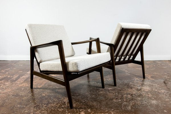 Model 300 130 Armchairs from Swarzędzkie Fabryki Mebli, 1960s, Set of 2-IXL-1811582