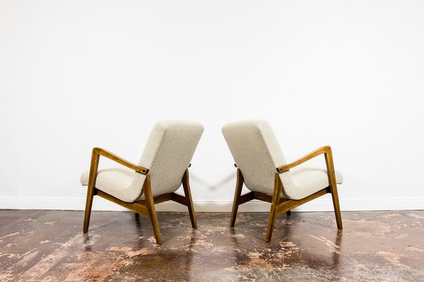 Model 300-138 Armchairs from Bystrzyckie Fabryka Furniture, 1960s, Set of 2-IXL-1720406