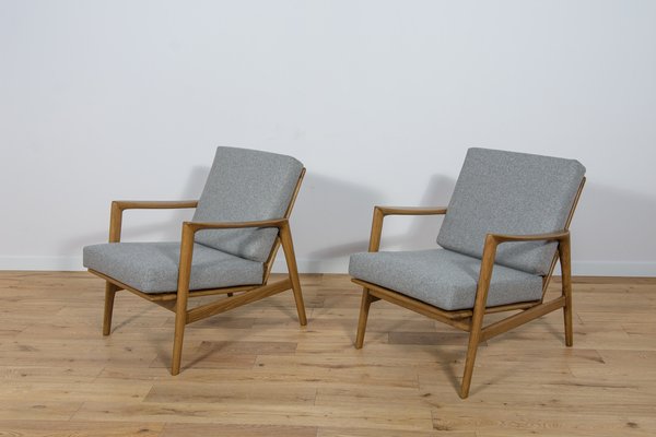 Model 300-139 Armchairs from Swarzędz Factory, 1960s, Set of 2-NIT-1706281