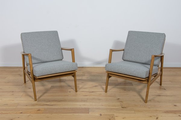 Model 300-139 Armchairs from Swarzędz Factory, 1960s, Set of 2-NIT-1706281