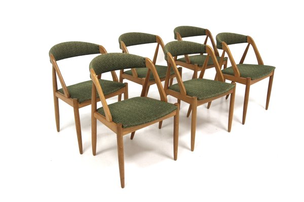 Model 31 Chairs attributed to Kai Kristiansen for Schou Andersen, Denmark, 1960s, Set of 6-GEK-1963140