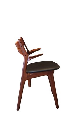 Model 310 Armchair in Teak by Erik Buch, 1960s-BPJ-1741521