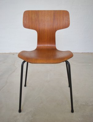 Model 3103 Hammer Chair by Arne Jacobsen for Fritz Hansen, 1970s-UAY-1775418