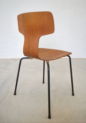 Model 3103 Hammer Chair by Arne Jacobsen for Fritz Hansen, 1970s-UAY-1775418