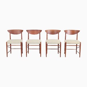 Model 316 Dining Chairs by Peter Hvidt & Orla Molgaard Nielsen, Set of 6-BQ-1181317