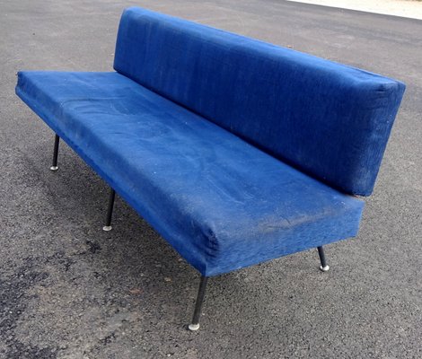 Model 32 Blue Sofa by Florence Knoll Bassett for Knoll Inc./Knoll International, 1960s-AVC-562879