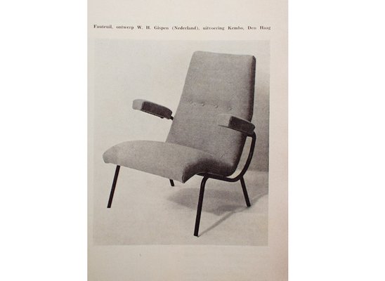 Model 323 Lounge Chair by W.H. Gispen for Kembo, 1956-BPT-1468026