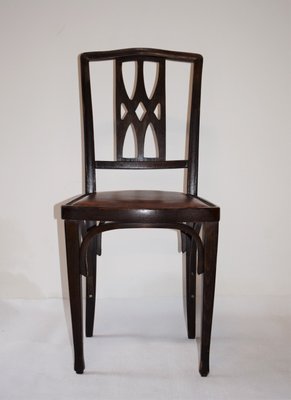 Model 333 Armchairs by Josef Hoffmann for Jacob & Josef Kohn, Vienna, 1901, Set of 4-VA-681623