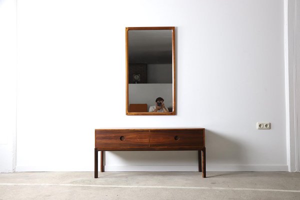 Model 334 Chest of Drawers with Mirror by Kai Kristiansen for Aksel Kjersgaard, 1960s, Set of 2-DXL-1702388