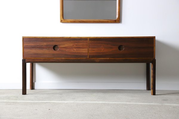 Model 334 Chest of Drawers with Mirror by Kai Kristiansen for Aksel Kjersgaard, 1960s, Set of 2-DXL-1702388