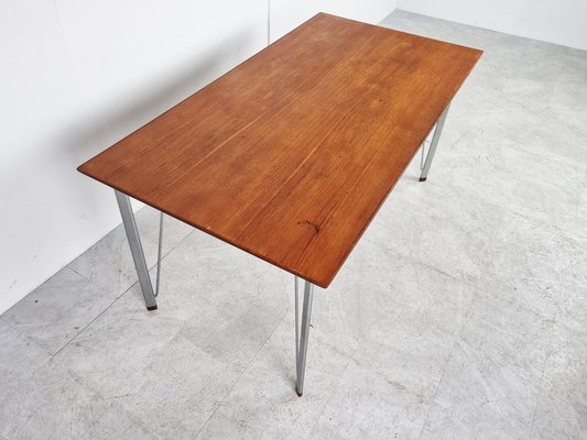 Model 3605 Dining Table by Arne Jacobsen for Fritz Hansen, 1950s-IRH-1321078