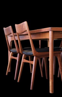 Model 370 Boomerang Dining Chair in Teak by Alfred Christensen for Slagelse Furniture Works, Denmark, 1960s-BPJ-1719133