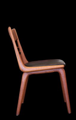 Model 370 Boomerang Dining Chair in Teak by Alfred Christensen for Slagelse Furniture Works, Denmark, 1960s-BPJ-1719133