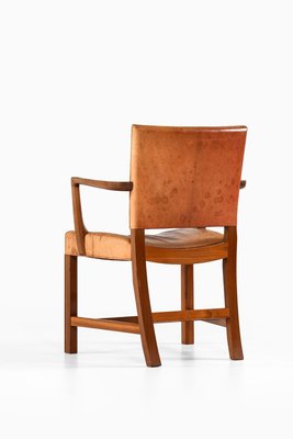 Model 3758a or The Red Chair by Kaare Klint for Rud. Rasmussen-SC-920200