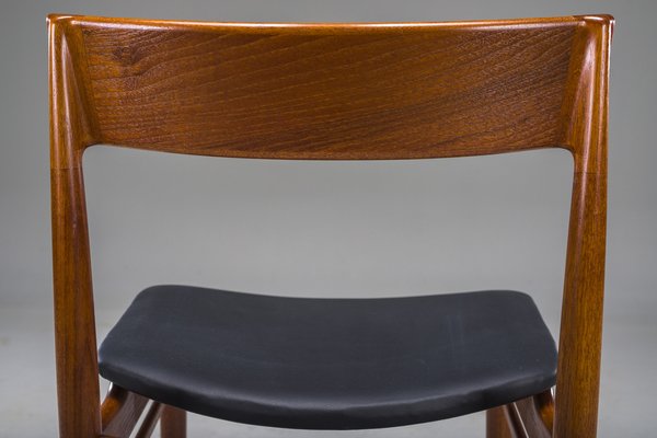 Model 39 Teak Dining Chair by Henry Rosengren Hansen for Brande Møbelindustri, 1960s-ZZH-2041411